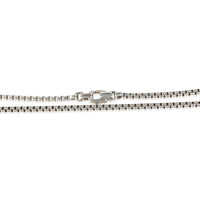 David Yurman Sterling Silver Double Box Chain Necklace 2