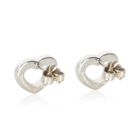 Tiffany & Co. Sterling Silver Heart Link Earrings 3