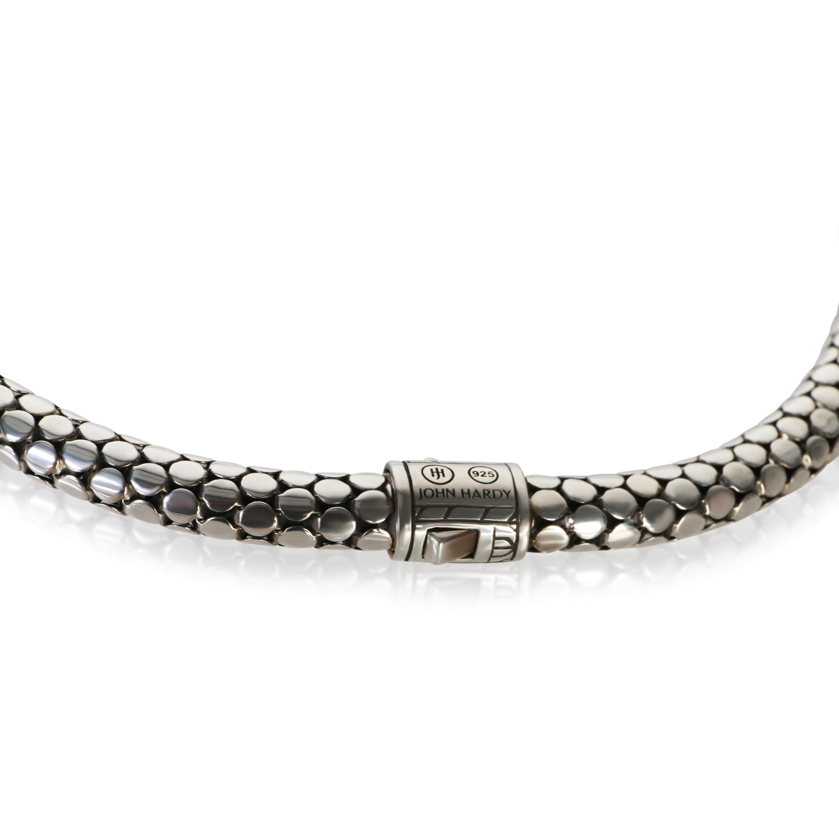 John Hardy Sterling Silver Dot Chain Necklace 4