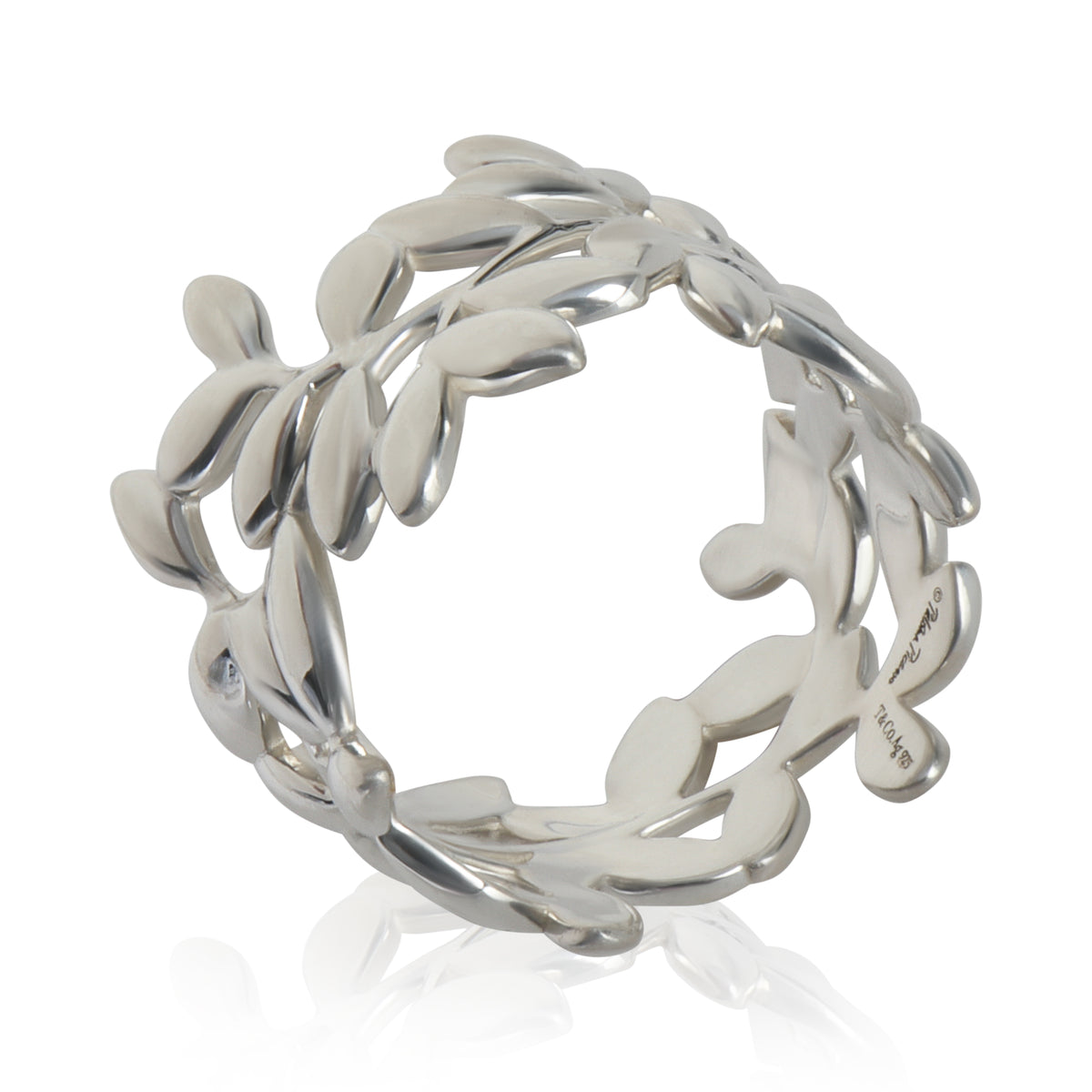 Tiffany & Co. Sterling Silver Paloma Picasso Olive Leaf Ring