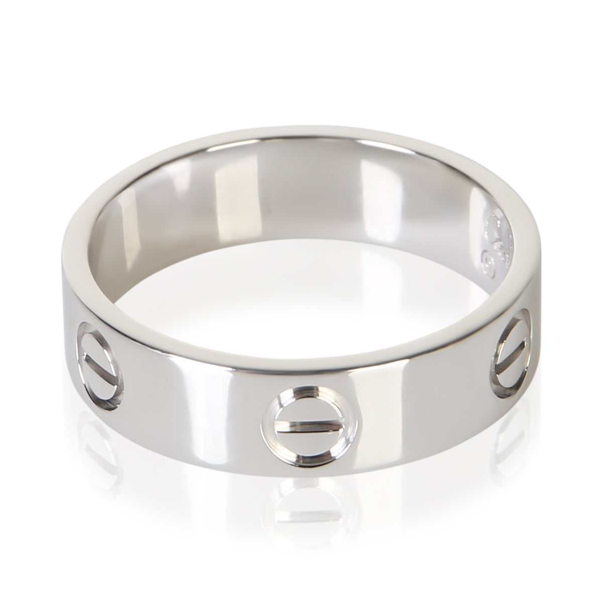 Cartier White Gold Love Ring 2