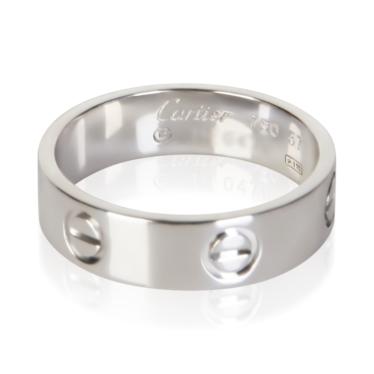 Cartier White Gold Love Ring 3