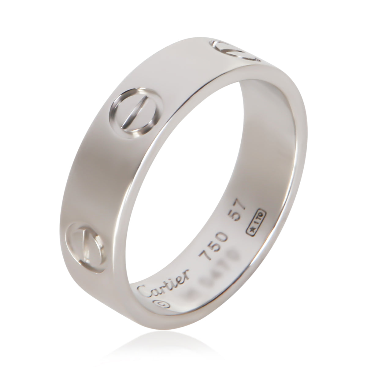 Cartier White Gold Love Ring 4