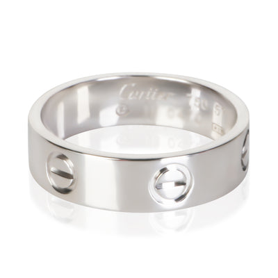 Cartier White Gold Love Ring fv