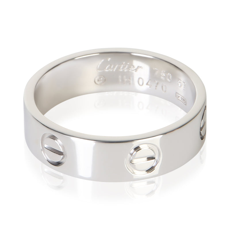 Cartier White Gold Love Ring fv