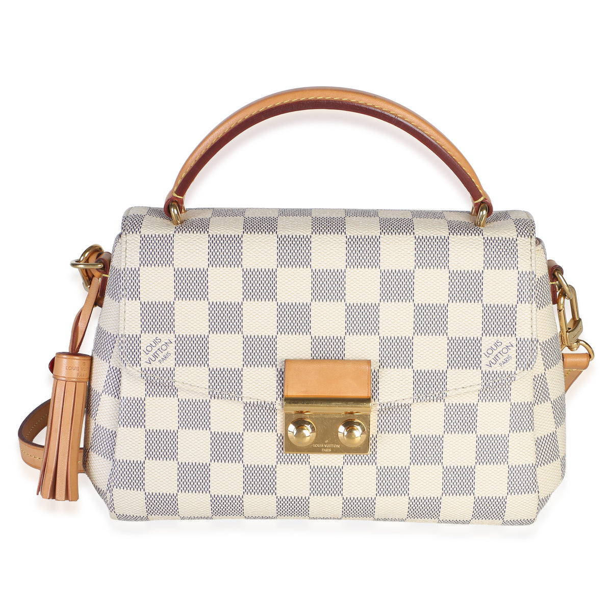 Louis Vuitton Damier Azur Canvas Croisette Handbag id