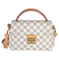 Louis Vuitton Damier Azur Canvas Croisette Handbag id