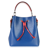 Louis Vuitton Tricolour Navy Red Green Epi Neonoe Handbag id