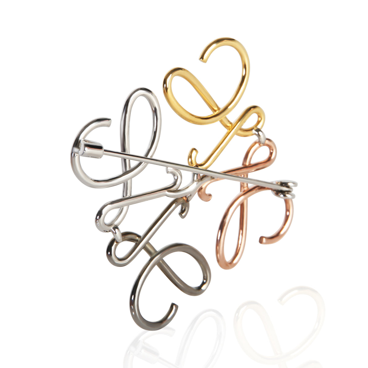 Loewe Anagram Brooch 2