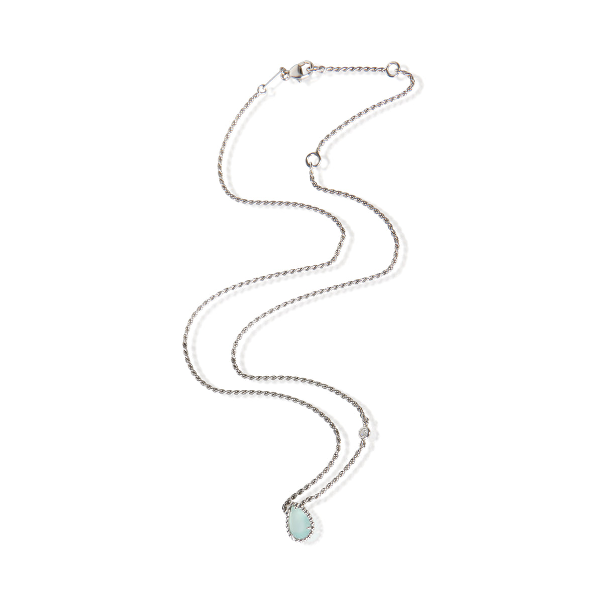 Boucheron White Gold Diamond Serpent Boheme Pendant 3
