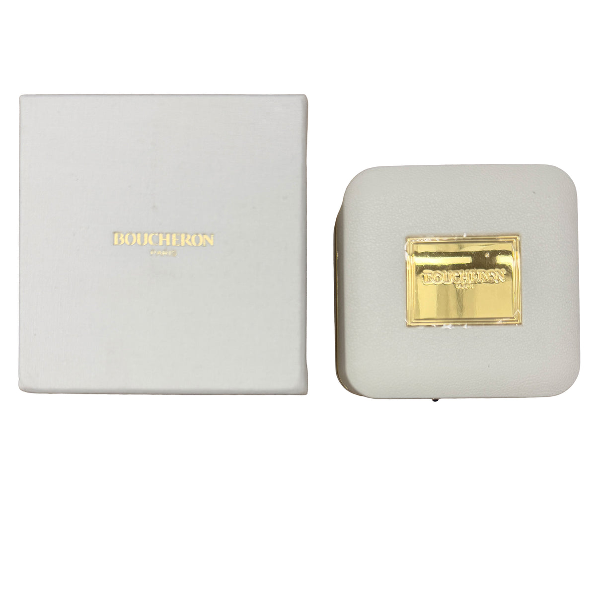 Boucheron White Gold Diamond Serpent Boheme Pendant box