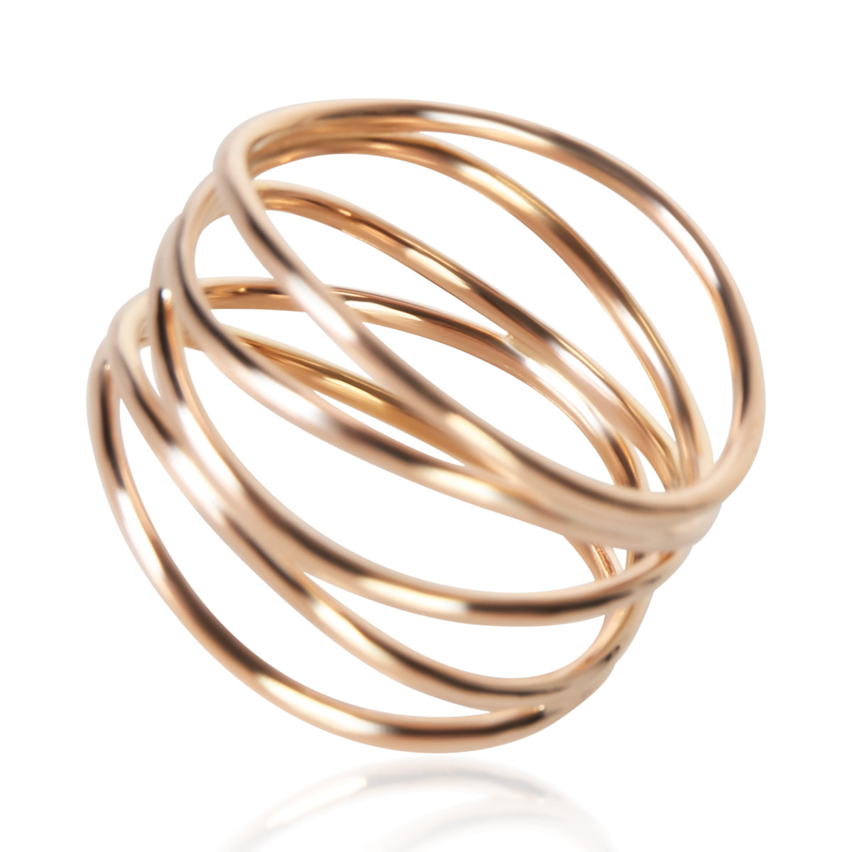 Tiffany & Co. Rose Gold Elsa Peretti Wave Ring 3