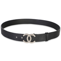 Chanel Black Caviar CC Belt 90/36 id