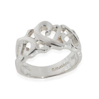 Tiffany & Co. Sterling Silver Paloma Picasso Loving Heart Ring