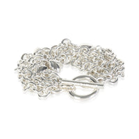 Tiffany & Co. Sterling Silver Multistrand Heart Bracelet 3