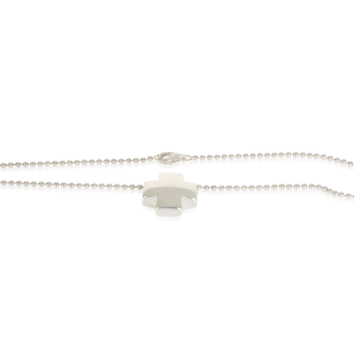 Tiffany & Co. Sterling Silver Roman Cross Pendant 2