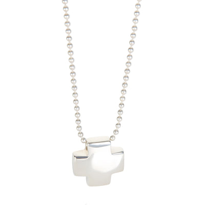 Tiffany & Co. Sterling Silver Roman Cross Pendant fv