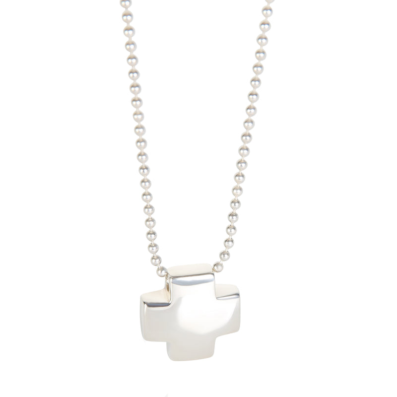 Tiffany & Co. Sterling Silver Roman Cross Pendant fv
