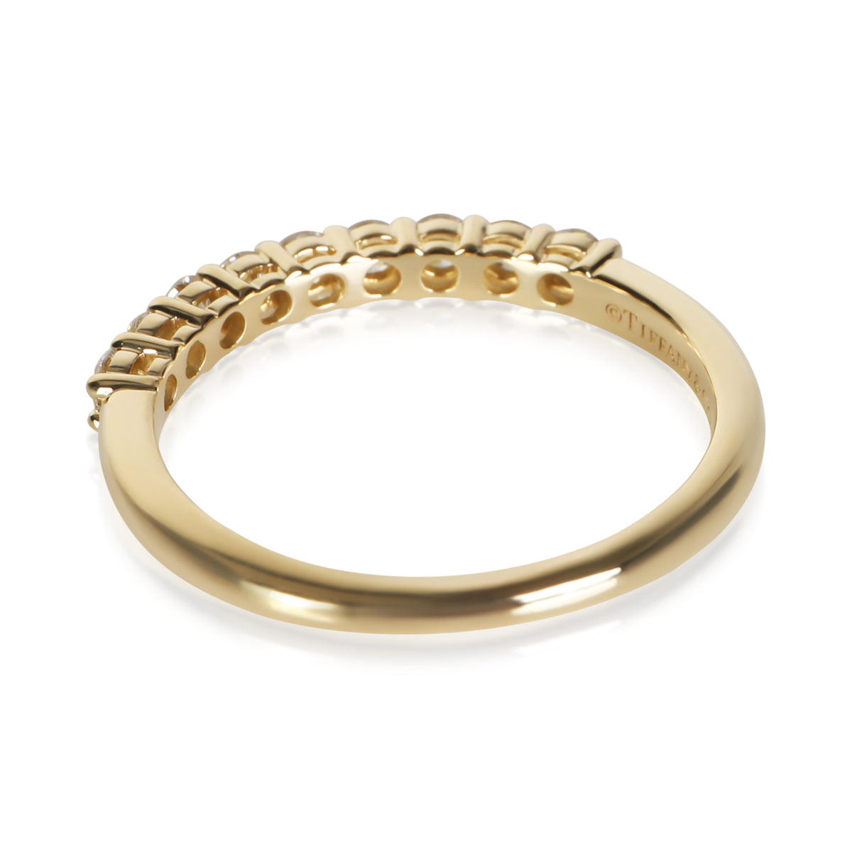 Tiffany & Co. Yellow Gold Diamond Tiffany Forever Band 3