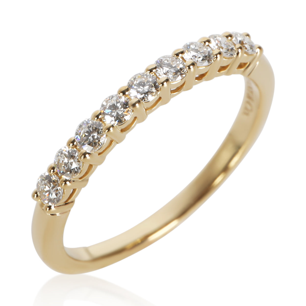 Tiffany & Co. Yellow Gold Diamond Tiffany Forever Band 5