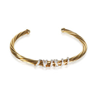 David Yurman Yellow Gold Diamond Helena Bracelet 5