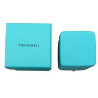 Tiffany & Co. Platinum Diamond Double Milgrain Band box