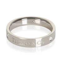 Tiffany & Co. Platinum Diamond T&Co. Ring 2