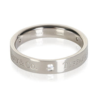Tiffany & Co. Platinum Diamond T&Co. Ring 3