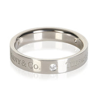 Tiffany & Co. Platinum Diamond T&Co. Ring fv