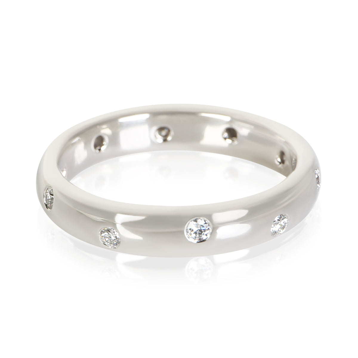 Tiffany & Co. Platinum Diamond Etoile Ring 3