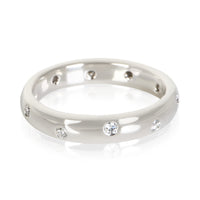 Tiffany & Co. Platinum Diamond Etoile Ring 3