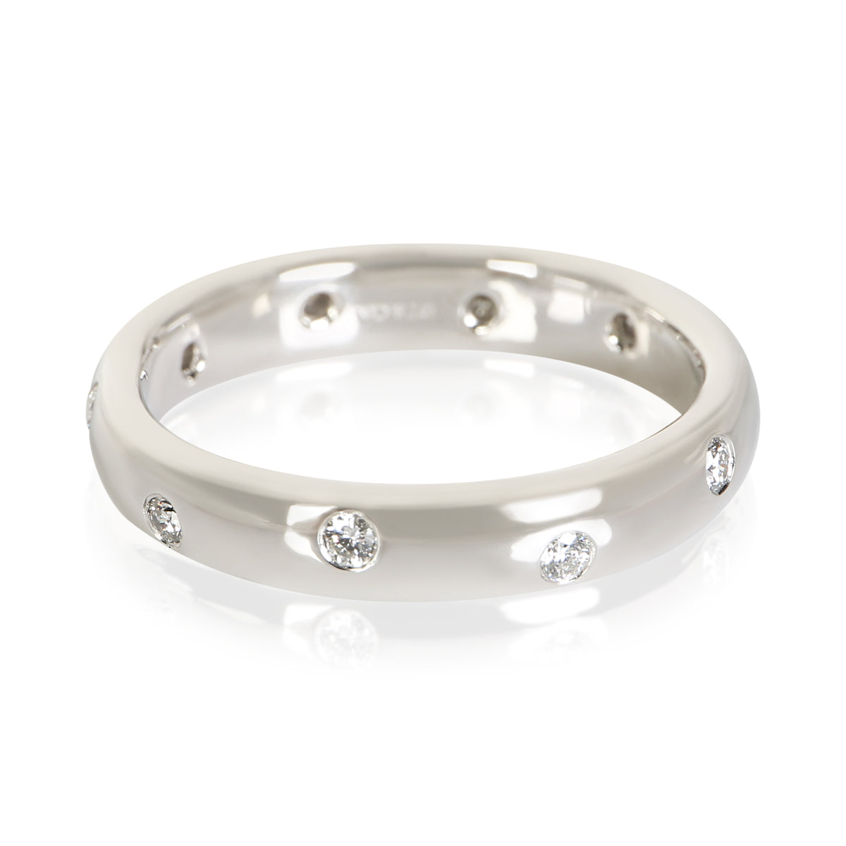 Tiffany & Co. Platinum Diamond Etoile Ring 4