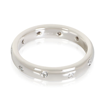 Tiffany & Co. Platinum Diamond Etoile Ring fv