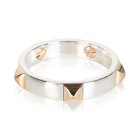 Hermès Rose Gold & Sterling Silver Clou d'H Ring 2