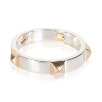 Hermès Rose Gold & Sterling Silver Clou d'H Ring 3