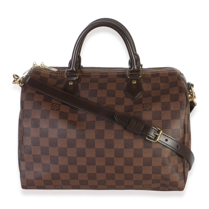 Louis Vuitton Damier Ebene Canvas Speedy Bandouliere 30 Handbag id