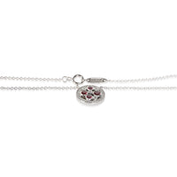 Tiffany & Co. Platinum Ruby and Diamond Cobblestone Pendant 2