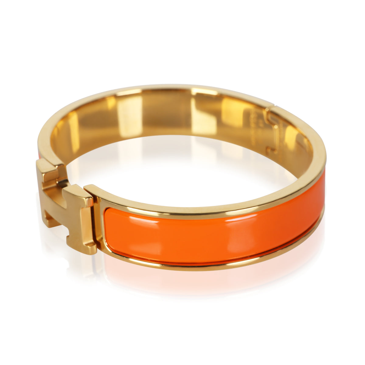 Hermès Gold Plated Clic H Bracelet 2