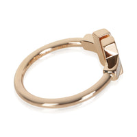 Tiffany & Co. Rose Gold Mother Of Pearl Tiffany T Wire Ring 3