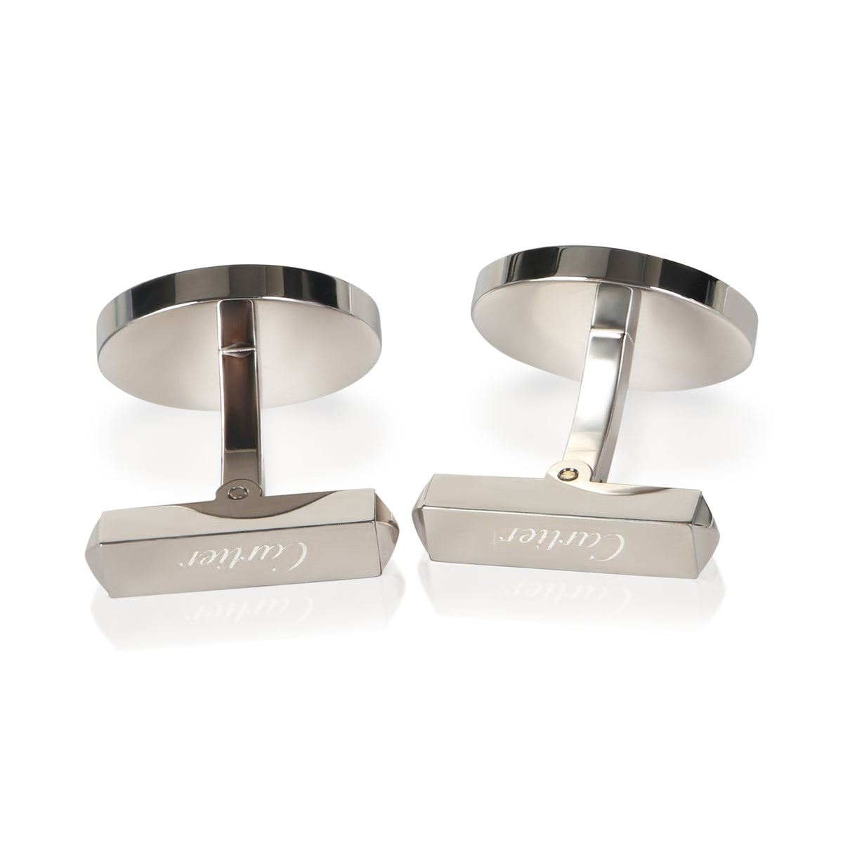 Cartier Sterling Silver Aeronaute Cufflinks 4