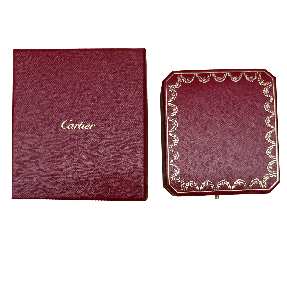 Cartier Sterling Silver Aeronaute Cufflinks box