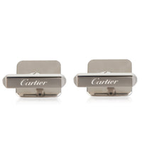 Cartier Sterling Silver Santos de  Cufflinks 4