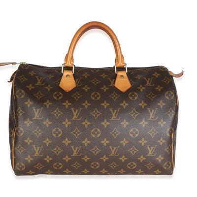Louis Vuitton Monogram Canvas Speedy 35 Handbag id