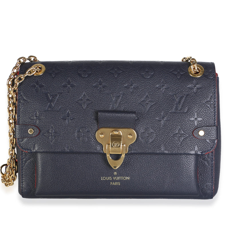 Louis Vuitton Marine Rouge Monogram Empreinte Vavin PM Handbag id