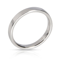 Tiffany & Co. Platinum 3mm Flat Band pv