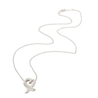 Tiffany & Co. Sterling Silver Paloma Picasso Small Loving Heart Pendant