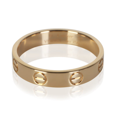 Cartier Yellow Gold Small Model Love Ring fv