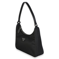 Prada Black Re Nylon Saffiano Mini Re Edition 2005 Handbag 2