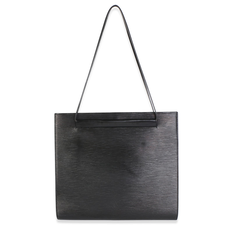 Louis Vuitton Black Epi Saint Tropez Handbag id