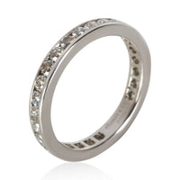 Tiffany & Co. Platinum Diamond Channel Set Eternity Band 4
